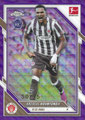 Trading Card 90: Andreas Hountondji (Purple Wave 50/75); Topps Chrome Bundesliga 2025/26; Topps