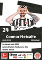 Rückseite Autogrammkarte: Saison 2025/26 (1. Bundesliga)
