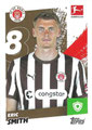Sticker 259: Eric Smith; Fußball Bundesliga (Offizielle Sticker-Sammlung 2025/2026); Topps