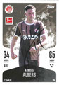 Trading Card 284 signiert: Andreas Albers; Topps Match Attax 2024/2025; Topps