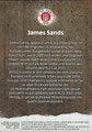 Rückseite Trading Card 06: James Sands (Silberne Parallel 06/15); On-Card Signature (Aktueller Kader); UltimateDropz