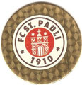 Pog 29: Glitzer Pog: FC St. Pauli Wappen (mind. 2 Gold- und 3 Silbervarianten); Pog's Serie 1-4; Schmidt Spiele