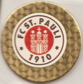 Pog 29: Glitzer Pog: FC St. Pauli Wappen (mind. 2 Gold- und 3 Silbervarianten); Pog's Serie 1-4; Schmidt Spiele