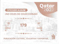 Sticker 179: Rückseite Sticker; Qatar 2022; Navarrete (Peru)