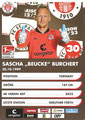 Sascha Burchert; Rückseite Autogrammkarte: Saison 2022/23 (2. Bundesliga)