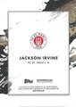 Trading Card ohne Nummer: Rückseite Trading Card (Green 46/75): Jackson Irvine; Inception (Bundesliga 2024/25); Topps