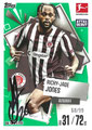 Trading Card 160 signiert: Ricky-Jade Jones (Green 68_99); Topps Match Attax 2025/2026; Topps