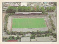 Sticker 374: Wilhelm-Koch-Stadion (Stadionbild); Fußball 90; Panini Bilderdienst, Unterschleißheim