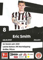 Rückseite Autogrammkarte: Saison 2025/26 (1. Bundesliga)