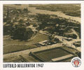 Sticker 111: Luftbild Millerntor 1947; Tor Tor Millerntor; St. Pauli Sammeln! Panini Bilderdienst, Stuttgart