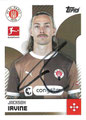 Sticker 362 signiert: Jackson Irvine; Fußball Bundesliga (Offizielle Sticker-Sammlung 2024/2025); Topps