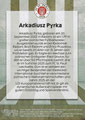Rückseite Trading Card 11: Arkadiusz Pyrka (Rote Paralle 41/99); We love St. Pauli; UltimateDropz