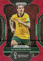Trading Card 284: Jackson Irvine (Red Mojo 21/99); Prizm FIFA World Cup Qatar 