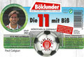 Sammelbild 3: Paul Caligiuri; Die Elf mit Biß; Böklunder