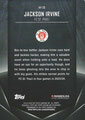 Trading Card AH-26: Rückseite Trading Card: Jackson Irvine; Midnight Bundesliga 2024/25; Topps