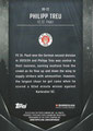 Trading Card DD-22: Rückseite Trading Card (12/25 Moonrise): Philipp Treu; Midnight Bundesliga 2024/25; Topps