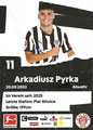 Rückseite Autogrammkarte: Saison 2025/26 (1. Bundesliga)