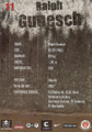 Rückseite Autogrammkarte: Saison 2008/09 (2. Bundesliga)