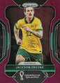 Trading Card 284: Jackson Irvine (Maroon 6/22); Prizm FIFA World Cup Qatar 2022 Soccer Cards; (Panini America)
