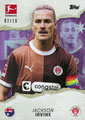 Trading Card ohne Nummer: Jackson Irvine (Purple 02/10); International Stars 2024/25; Topps
