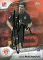 Trading Card 199 signiert: Igor Matanovic (Orange Jade 14/25), Bundesliga 2022/23; TOPPS Jade Edition