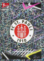 Sticker 414: FC St. Pauli Logo; Fußball Bundesliga (Offizielle Sticker-Sammlung 2022/2023); Topps