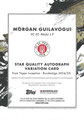 Trading Card ohne Nummer: Rückseite Trading Card (Green 52/75): Morgan Guilavogui; Inception (Bundesliga 2024/25); Topps