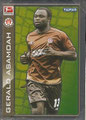 Sticker 342: Gerald Asamoah (Star Spieler); Fußball Bundesliga (Offizielle Bundesliga Sticker-Sammlung 2010/2011 Autogramm-Auflage); Topps  