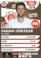 Fabian Hürzeler; Rückseite Autogrammkarte: Saison 2022/23 (2. Bundesliga)