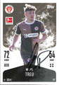Trading Card 277 signiert: Philipp Treu; Topps Match Attax 2024/2025; Topps
