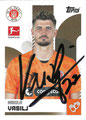 Sticker 355 mit Originalunterschrift: Nikola Vasilj; Fußball Bundesliga (Offizielle Sticker-Sammlung 2024/2025); Topps