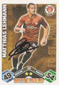 Trading Cards 261 mit Originalunterschrift: Match Attax Traiding Card Game 2010/2011; Topps