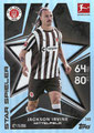 Trading Card 340: Jackson Irvine (Star Spieler); Topps Match Attax 2025/2026; Topps