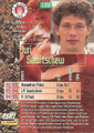 Trading Card 138: Rückseite Trading Card; Bundesliga Cards '96 ran Sat 1 Fußball; Panini Bilderdienst, Nettetal, Kaldenkirchen