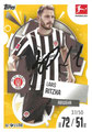 Trading Card 157 signiert: Lars Ritzka (Gold 37/50); Topps Match Attax 2025/2026; Topps