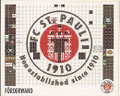 Sticker 204: Förderwand; Fanräume im Millerntorstadion; St. Pauli Sammeln! Panini Bilderdienst, Stuttgart