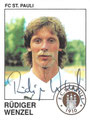 Sticker 287 mit Originalunterschrift: Fußball 90; Panini Bilderdienst, Unterschleißheim