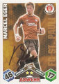 Trading Card 256 mit Originalunterschrift: Match Attax Traiding Card Game 2010/2011; Topps