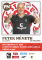 Peter Nemeth; Rückseite Autogrammkarte: Saison 2023/24 (2. Bundesliga)