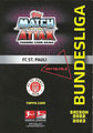 Trading Card 636: Rückseite Trading Card; Topps Match Attax Extra 2022/2023; Topps