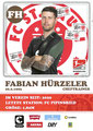 Fabian Hürzeler; Rückseite Autogrammkarte: Saison 2023/24 (2. Bundesliga)