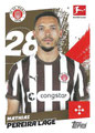 Sticker 266: Mathis Pereira Lage; Fußball Bundesliga (Offizielle Sticker-Sammlung 2025/2026); Topps