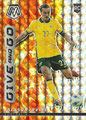 Trading Card 27: Give and Go: Jackson Irvine (Base Mosaic); 2021-22 Panini Mosaic Road to FIFA World Cup Soccer Cards; (Panini America)