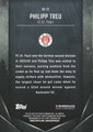 Trading Card DD-25: Rückseite Trading Card (Moon Beam 29/49): Philipp Treu; Midnight Bundesliga 2024/25; Topps