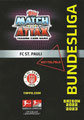 Trading Card 422: Rückseite Trading Card; Topps Match Attax 2022/2023; Topps