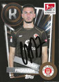 Sticker 416 mit Originalunterschrift: Leart Paqarada; Fußball Bundesliga (Offizielle Sticker-Sammlung 2022/2023); Topps