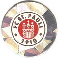 Pog 29: Glitzer Pog: FC St. Pauli Wappen (mind. 2 Gold- und 3 Silbervarianten); Pog's Serie 1-4; Schmidt Spiele