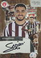 Trading Card 10: Danel Sinani (Rote Parallel 12/99); On-Card Signature (Aktueller Kader); UltimateDropz