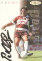 Trading Card 28 mit Originalunterschrift: Paul Caliguri; Panini Premium Cards 95/96; Panini Bilderdienst, Nettetal, Kaldenkirchen