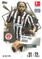 Trading Card 160: Ricky-Jade Jones (Bundesliga Karten); Topps Match Attax 2025/2026; Topps